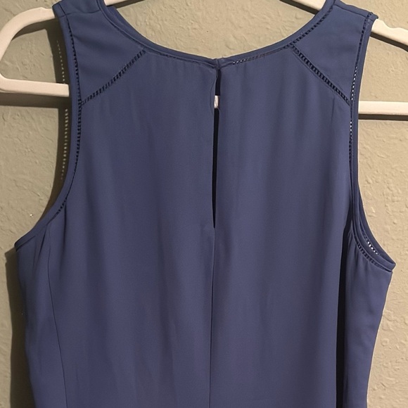 NWOT White House Black Market Women's Ladder Trim Top High Low Lightweight - Picture 7 of 11